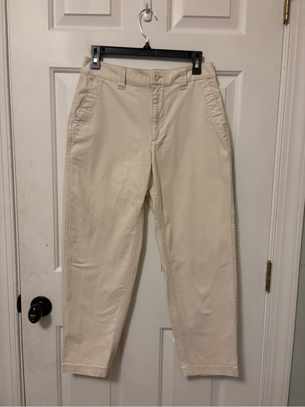Old Navy Women's Cream Stone OG Chino Pants Khakis Size Small S